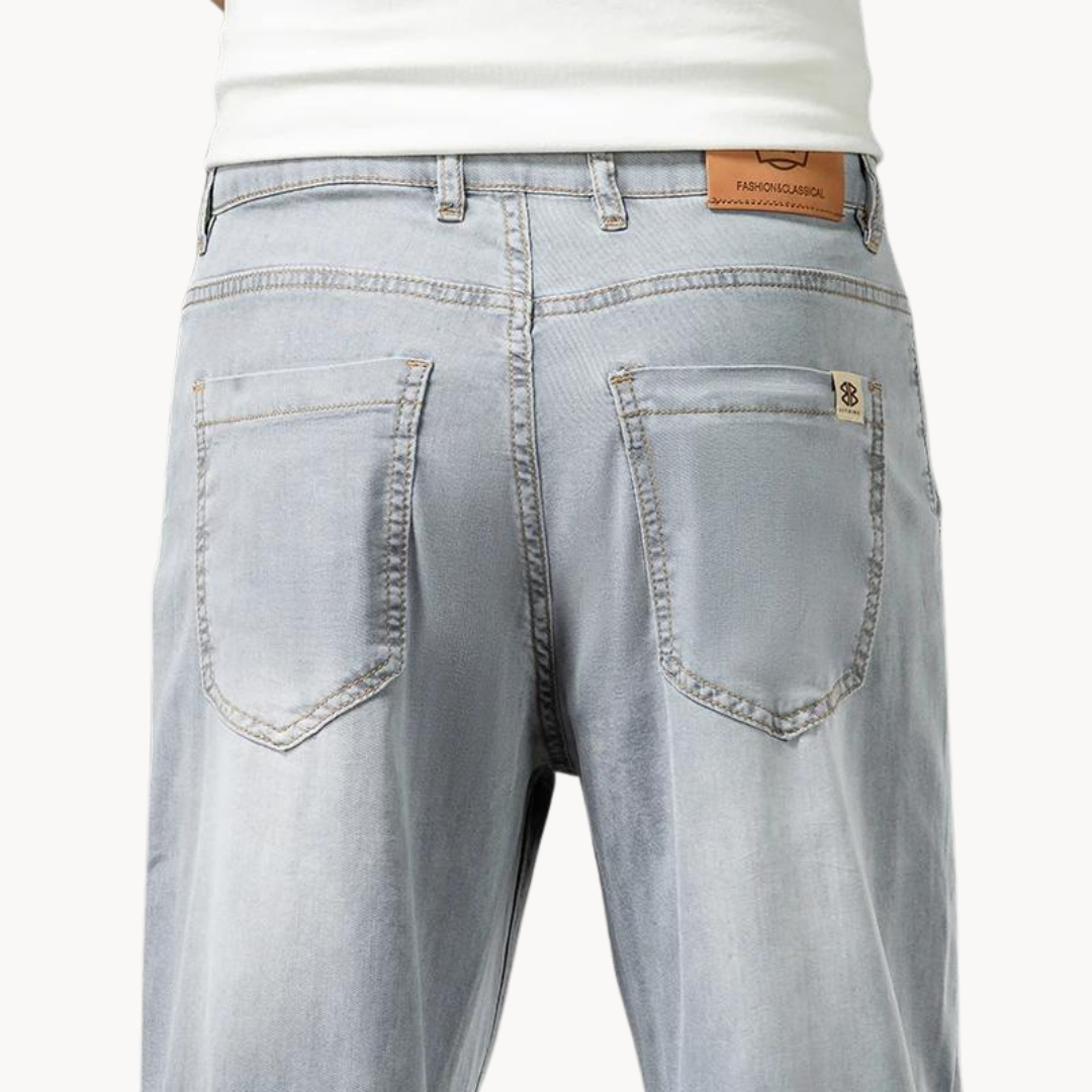 ROWAN | Sommer Jeans med Rett Ben