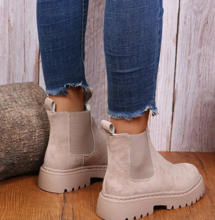 Tess | Stoere Chelsea Boots met Chunky Zool voor Dames