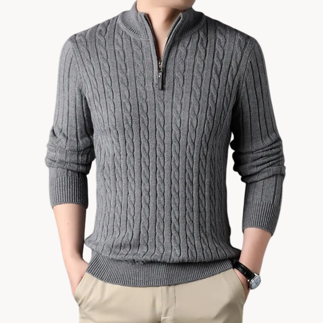 TOBIAS | Quarter Zip Pullover