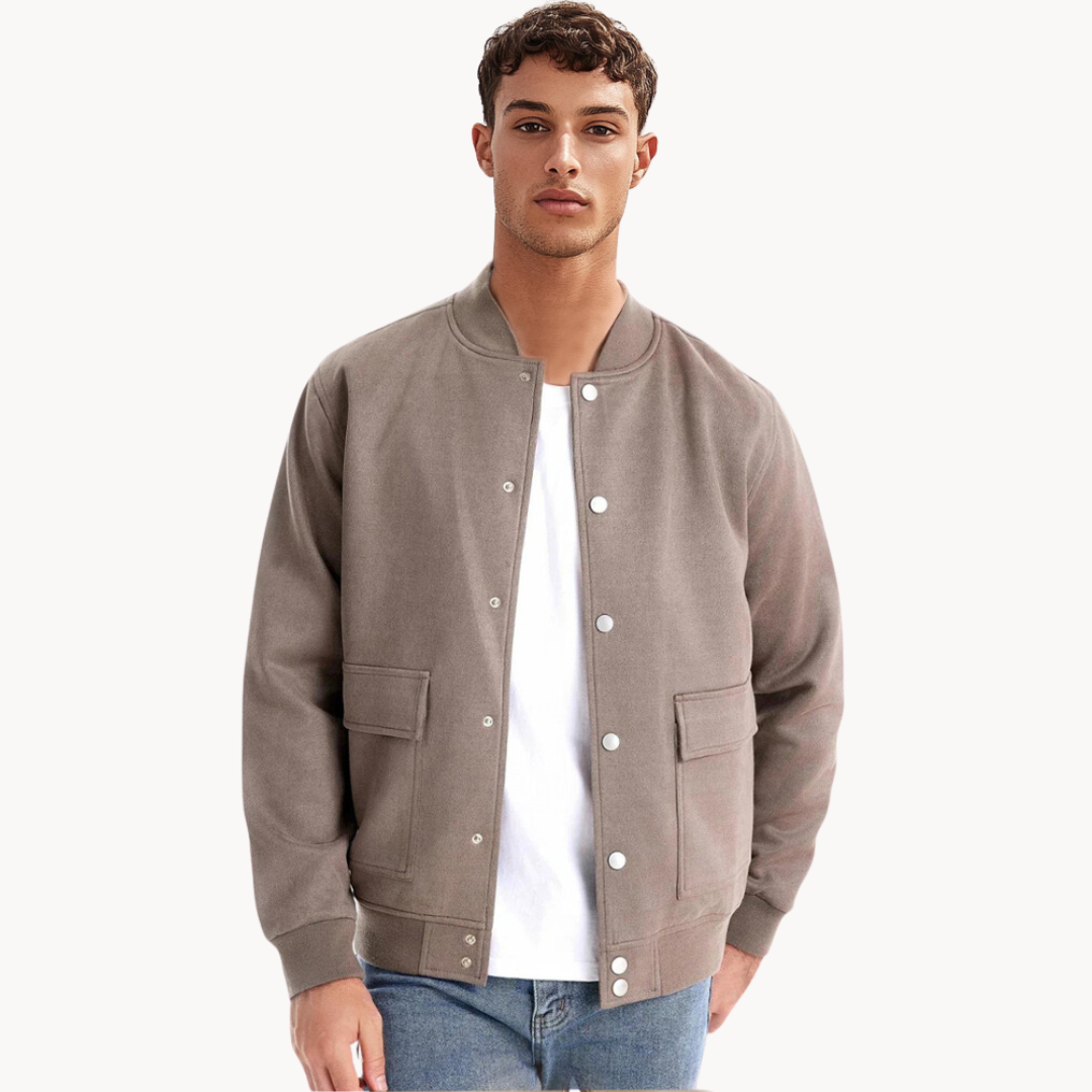 STAVANGER | Suede Bomber