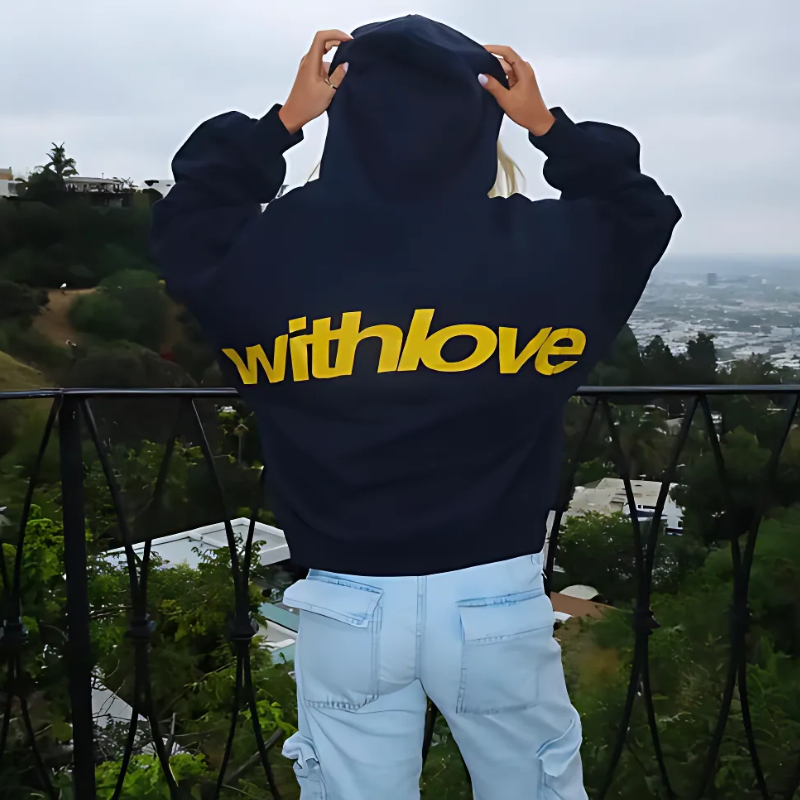 WithLove | Komfortabel og Stilig Unisex Hoodie