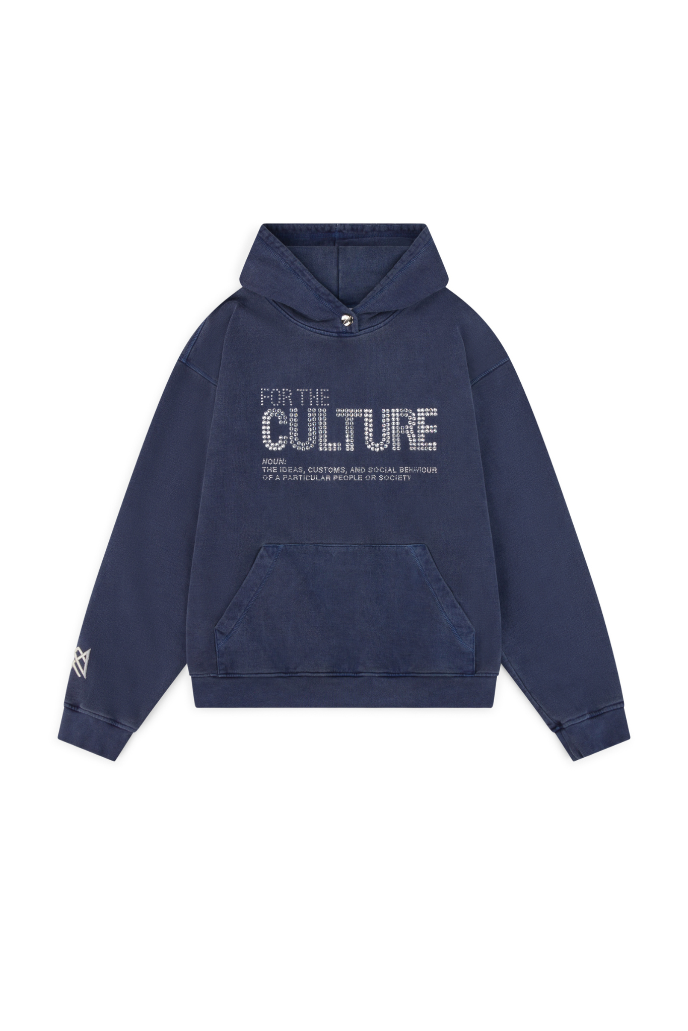 CULTURE | Mørkeblå Hoodie Streetwear Stil