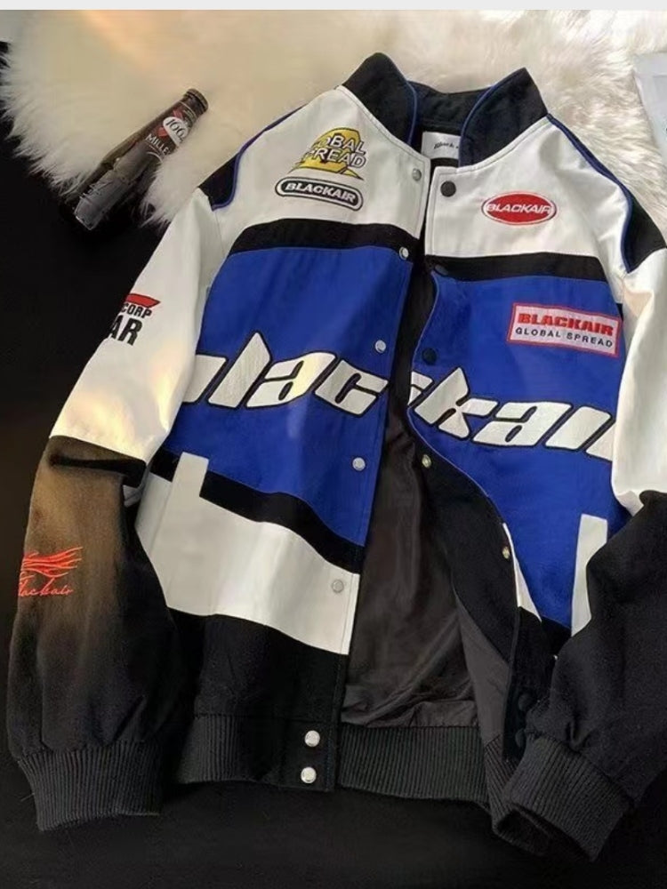 Sigrid Racing Jacket -Stilig motorsykkeljakke for menn og kvinner